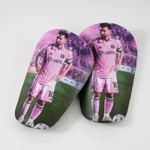 Mini Soccer Shin Guards, Durable Portable Football Leg Pads, Comfortable Wear for Sports Like Football Basketball Baseball
