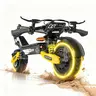 EOEOTWO GT06 Electric Scooter 1200W Motor Adults 30MPH, 40 Mile Range High Speed Off-Road Scooter with 11-inch All-Terrain Wide Tires, Dual Suspension, Foldable Design, LED Display, & High-Strength Frame,outdoorfun