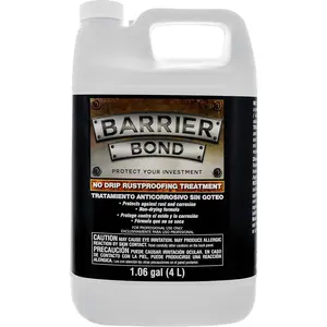Barrier Bond - No-Drip Undercoating, 1 Gallon,  Rust Inhibitor, Rust Prevention Coating, Undercoating for