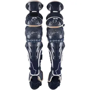 Austin Wells New York Yankees Autographed Game-Used Navy EvoShield Shin Guards vs. Toronto Blue Jays on October 8, 2025 - Fanatics Authentic Certified