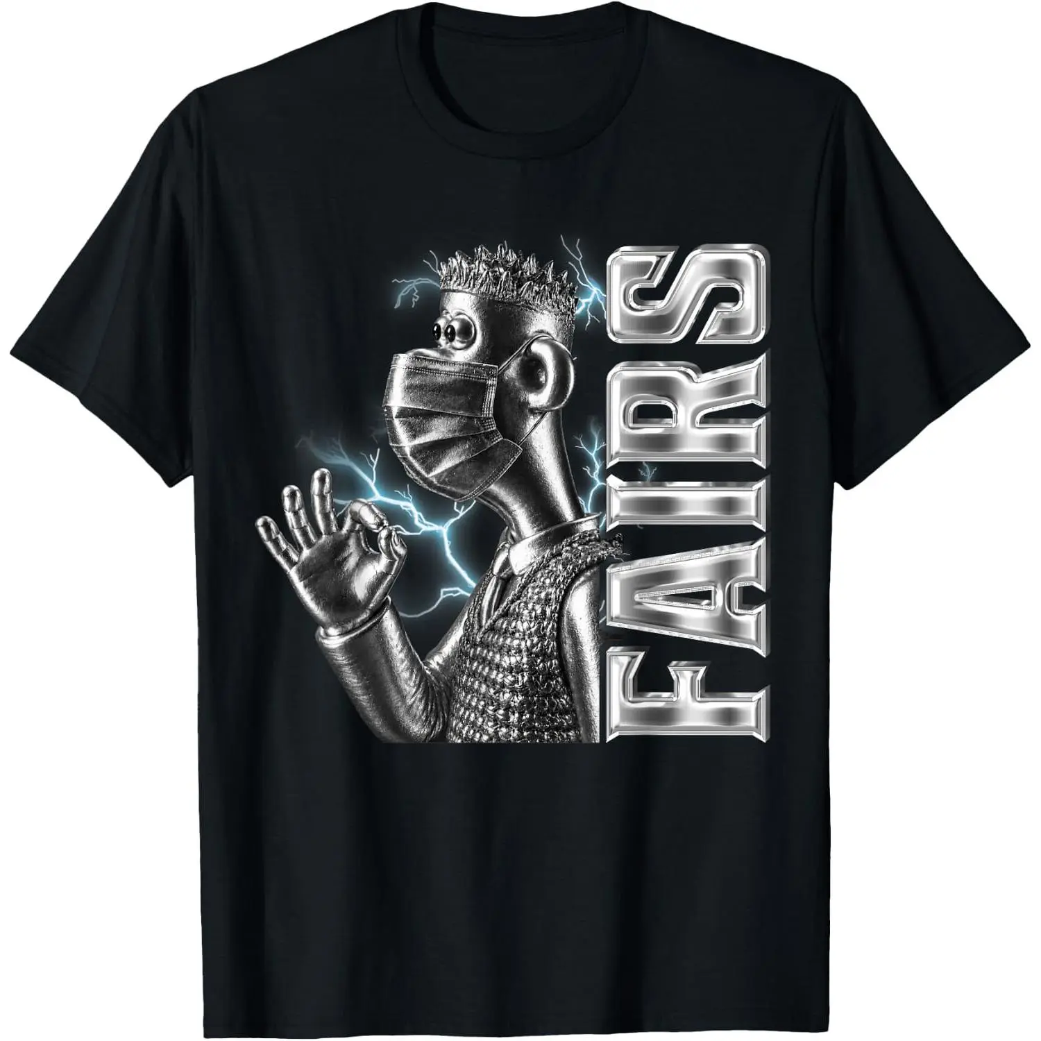 100% Cotton Funny YBG Wallace Vintage Fairs Slang Tuff Meme T-Shirt