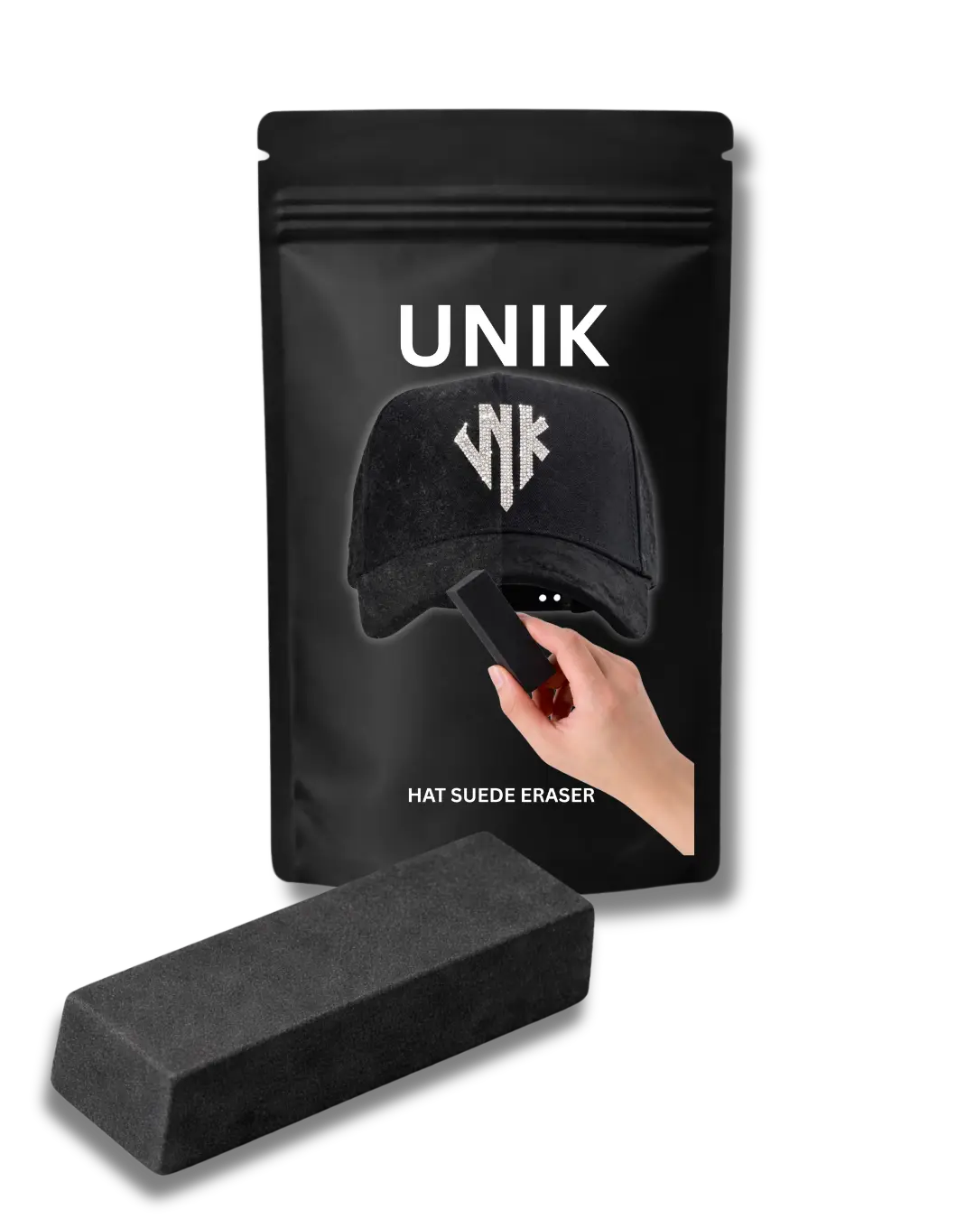 UNIK Suede Eraser, just for hats like Dandy Hats, 31 Hats & Barbas Hats