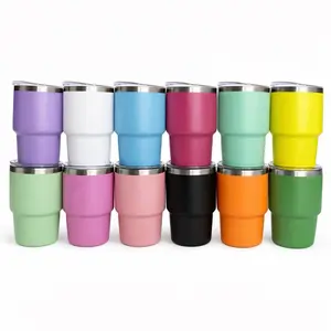 KOVA Mini Tumbler Party Bundle - 12 Pack 3oz Stainless Steel Cups