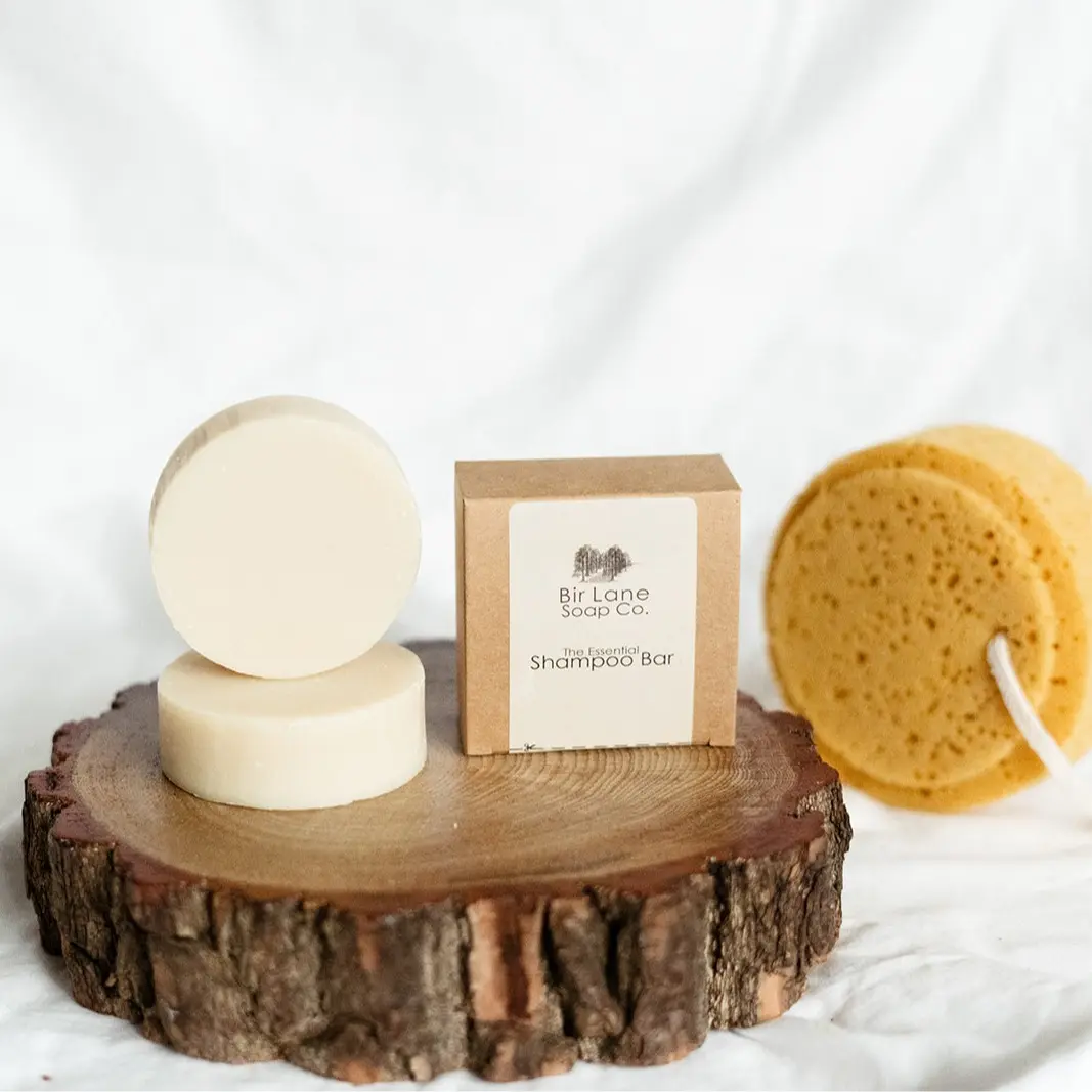 Bir Lane Soap Co | The Essential Shampoo Bar | Simple Nourishing Luxurious | All Natural | For All Hair Types |