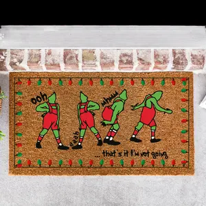 Funny Christmas Doormat, Christmas Doormat, Christmas Home Decor