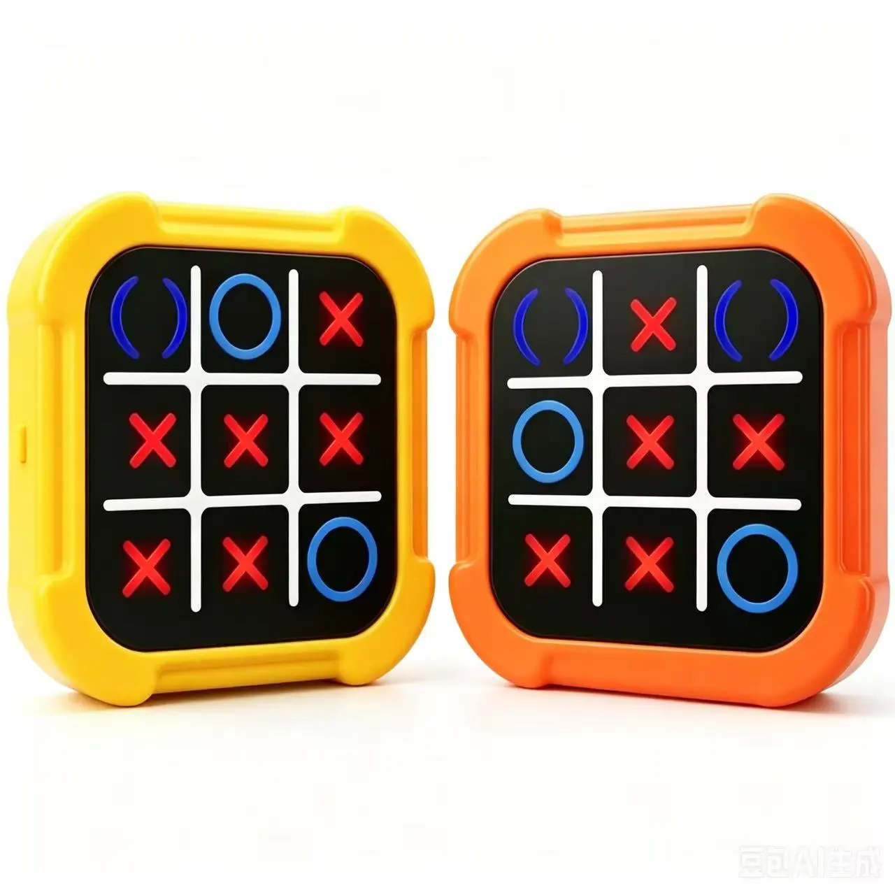 Electronic Tic-Tac-Toe Game – Electronic Puzzles, Portable Handheld Games, 3-in-1 Tic-Tac-Toe Bolt Game, Travel Tic-Tac Toys for Educational Memory Development, Infinite Tic-Tac-Toe Board Games for Ages 3+
