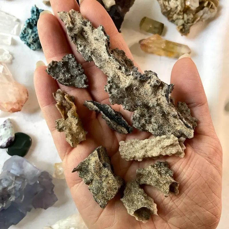 Reiki Attuned Fulgurite Crystals - Transformation, Grounding, Channeling