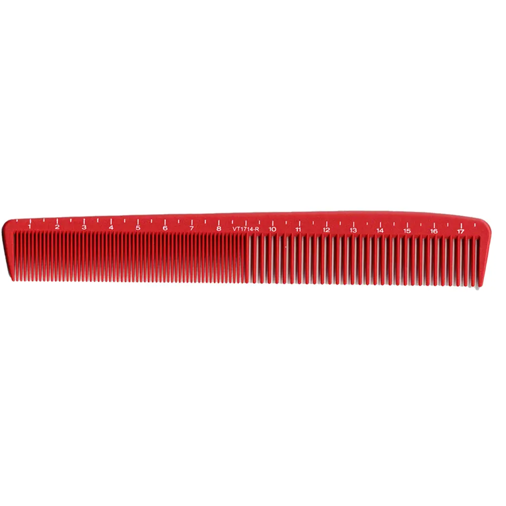 Vincent Ceramic All Purpose Comb 7 1/4" Red #VT1714R Vincent Ceramic All Purpose Comb 7 1/4" Red #VT1714R
