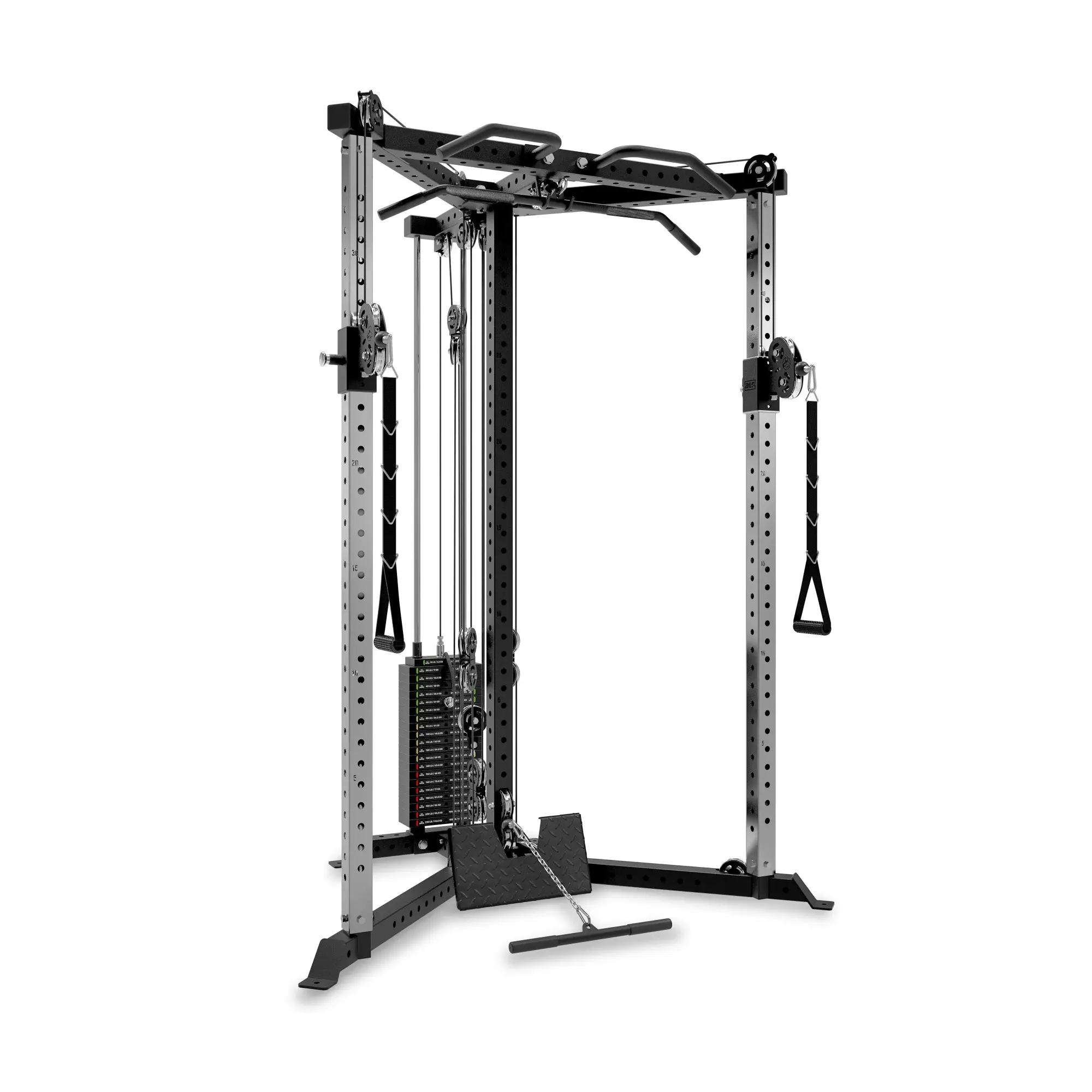 Bells of Steel All-in-1 Gym Machine - Home Gym Trainer, Functional Trainer and Squat Stand Combo for Strength Training, All In One Gym Machine