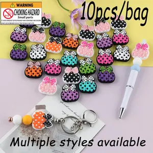 Silicone Beads Kit, DIY Mix Beads, DIY Beads for Jewelry Making, Keychain, Pen Hanging Rope, Bracelet and Necklace Making, Beads Set