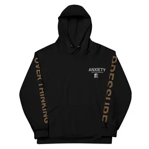 ANXIETY Streetwear Hoodie- Built From Pressure