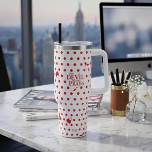 The Devil Wears Prada Tumbler 40oz Stainless Steel Fashion Travel Tumbler