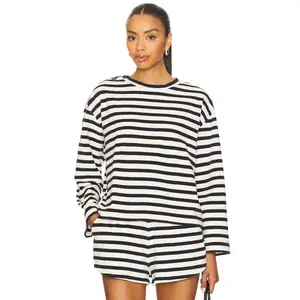 ba&sh x Suzie Kondi Foley Top in Marine