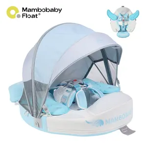 Mambobaby Chest Float Cute angel with Canopy Gift for baby Suitable for swimming pools and bathtubs