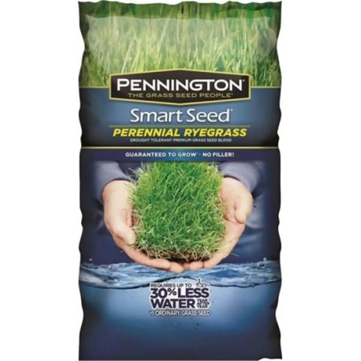 Pennington 100526658 Smart Seed Rye Grass, Customized for Different Regions, with Dense Shade & Full Sun Adaptability, Fine Bladed Lawn, Improved Disease Resistance, Lower Maintenance, Outperform Shade Mixes