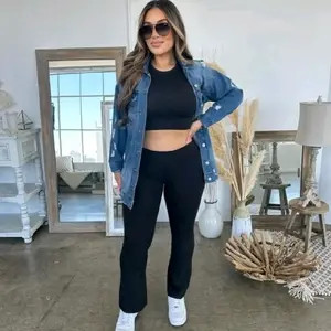 Melanie Oversized Jacket - Casual Women's Oversized Jacket with Front Button Closure and Casual Style for Everyday Wear - Womenswear