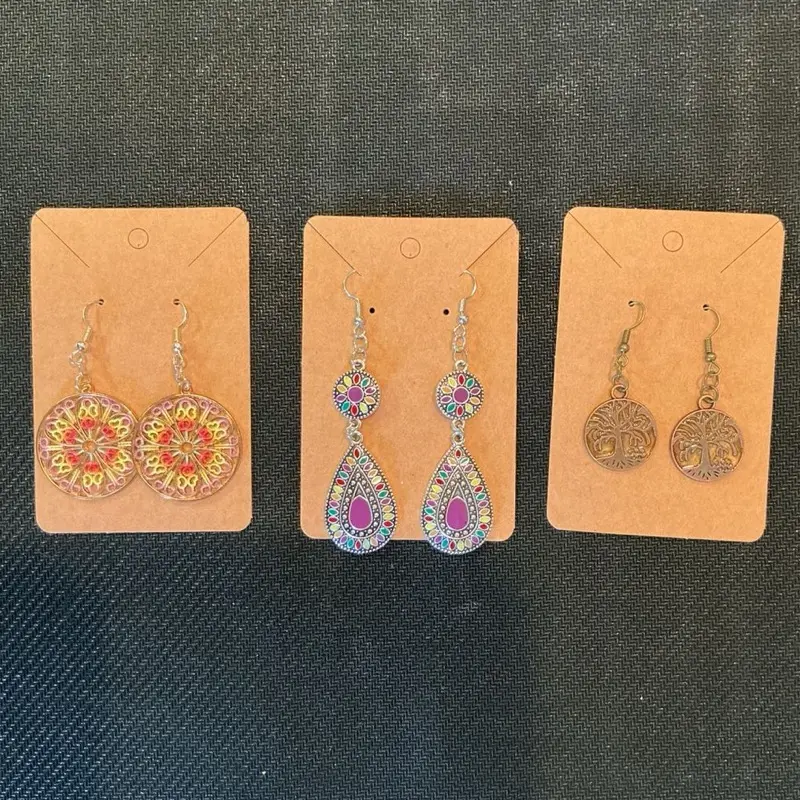 “Live Claim” Earrings