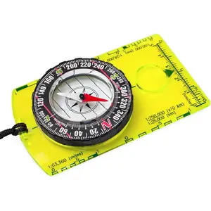 Advanced Orienteering Compass 1 Piece Portable Accurate Survival Navigation Tool for Hiking Camping Backpacking Outdoor Adventure Gear