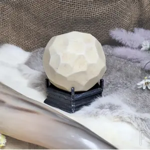 Meridia's Beacon - Elder Scrolls 3D Printed Hand Painted Statue with Daedric Display Stand for Fans of The Elder Scrolls