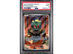 2025 Pokemon Mega Evolution Illustration Rare Marshadow #146 PSA 9