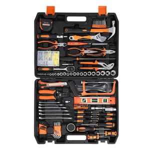 GARVEE Comprehensive 236-Piece GARVEE Tool Set: Ideal for Auto Repair and Household Tasks, Featuring Socket Wrench Combination and Hand Tools in a Durable Plastic Toolbox for Organized Storage and Easy Accessibility