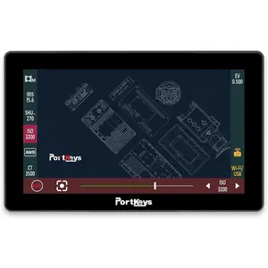 Portkeys LH5P II 5.5" 4K HD HDMI Camera Monitor 3D LUT 1920x1080 Touch Screen Wireless Monitor for BMPCC 4K/6K/6K PRO Aluminium - Connection