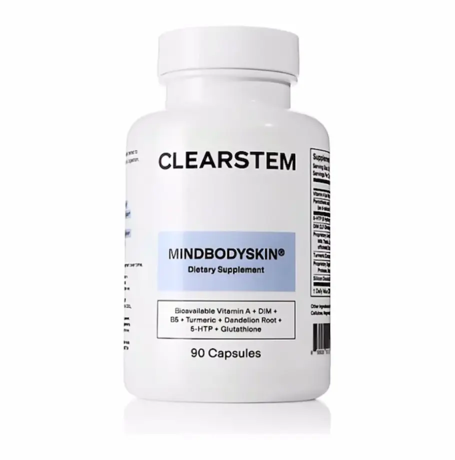 Clearstem Hormonal Acne Supplement DIM B5 Turmericfor Clear Skin Hormone Balance 90 Capsules byClearstem Healthcare Fitness Edible Dietary NaturalBeauty goli multivitamin