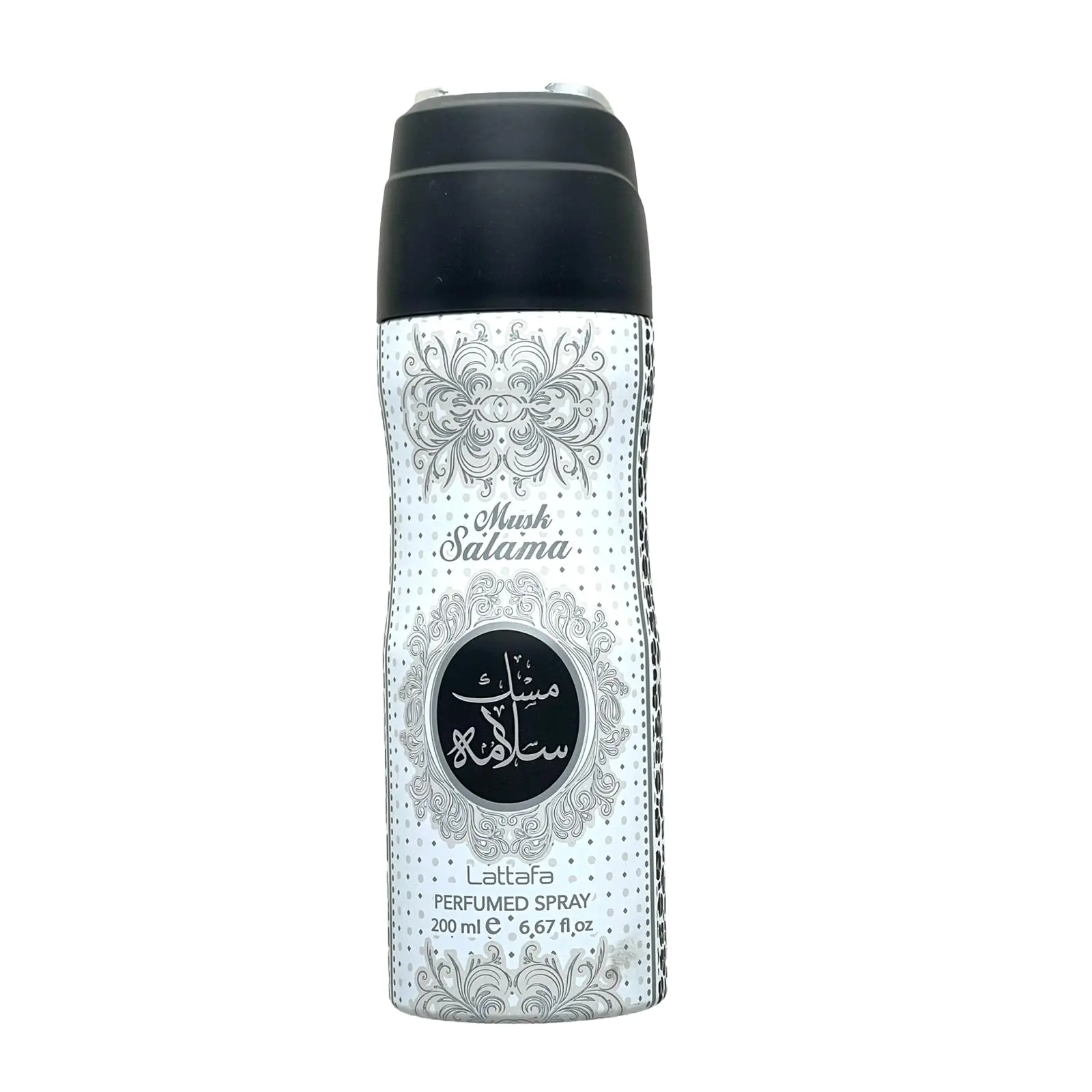 Lattafa Musk Salama for Unisex Perfumed Deodorant Spray, 6.7 Ounce