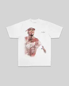 Pac Spit Big Face White Shirt
