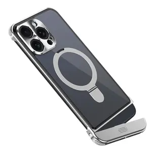 Magnetic Phone Case with Camera Lens Protector, Full Body Shockproof Phone Protective Cover, Phone Accessories Compatible with iPhone 15 14 13 12 Pro Max, Cellphone Protection Casing