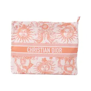Pre-owned Dior Canvas Tote Bags Christian DIORIVIERA Technical Pouch