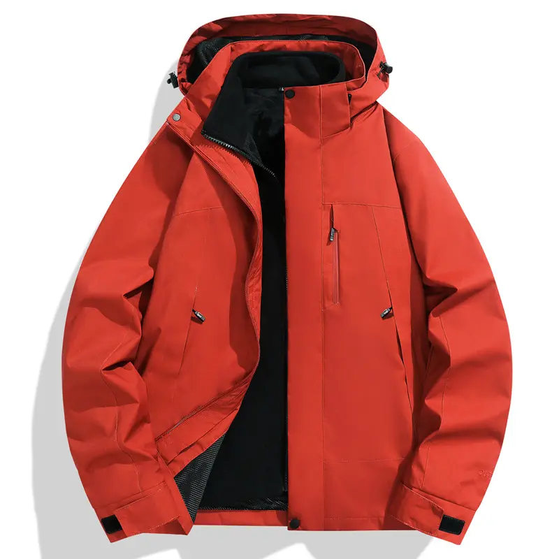 Vermilion Red   [Fleece Two Piece Set]