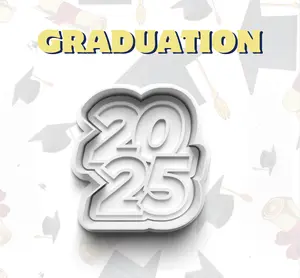 2025 GRADUATION CUTTER AND STAMP PRV 2'' BAKING TOOL Bakeware Utensils