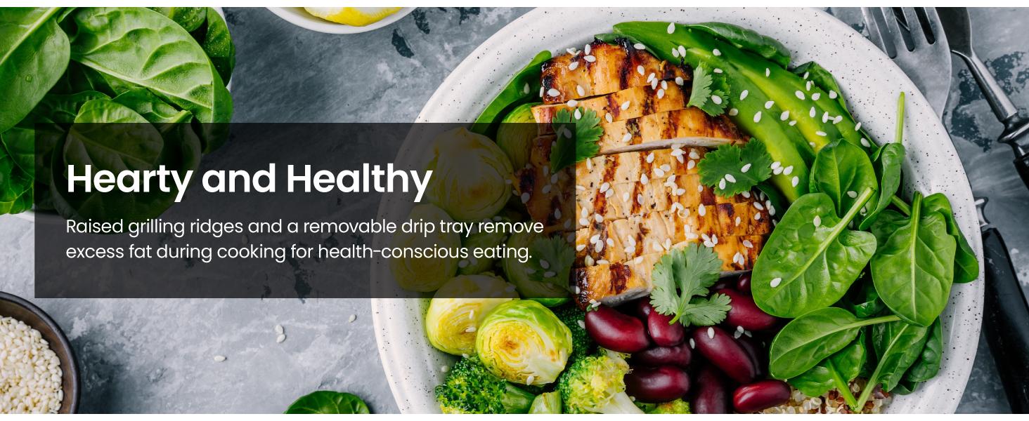 Chefman 3-in-1 Panini Press & Grill, 2-Slice Non-Stick, Opens Flat - Stainless Steel Chefman 3-in-1 Panini Press & Grill, 2-Slice Non-Stick, Opens Flat - Stainless Steel