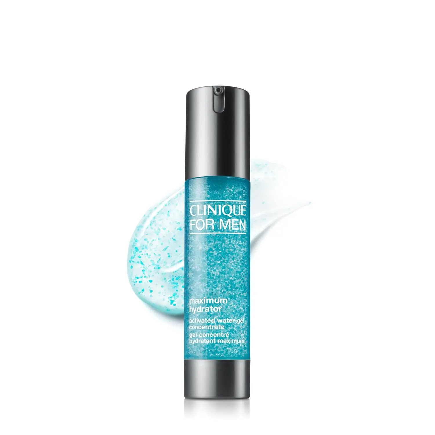 Clinique For Men Maximum Hydrator Activated Water-Gel Concentrate| Lightweight Moisturizer| 72-Hour Hydration| All Skin Types, 1.6 Fl Oz