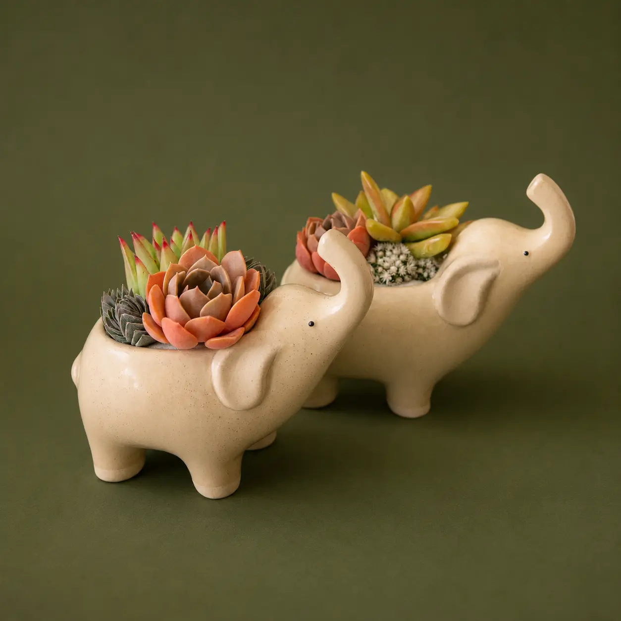 Elephant Planter | Sand