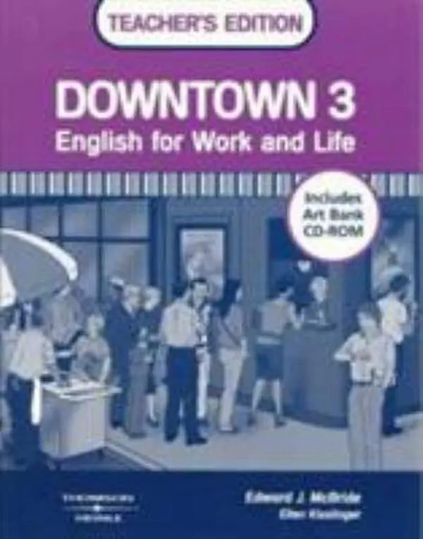 USED-Downtown 3 Teacher's Edition with Art Bank CD-ROM by Edward J. McBride (Paperback)
