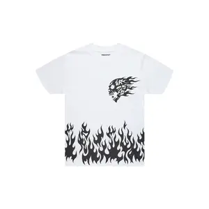 Bubble White/Black Oversized Graphic T-Shirt