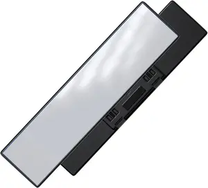 11-Inch Universal Panoramic Convex In-Clip Wide-Angle Rearview Mirror, Adjustable Car Accessory for SUVs and Trucks, Reduces Blind Spots and Enhances Visibility (Fits Q50, 4th Gen Ram, UPR 330, Ruby Red, QX 50, 128)