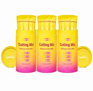 3 Pack LeeFar Cutting Drink Mix – | GF Strawberry Açaí Flavor – | (30 Servings)