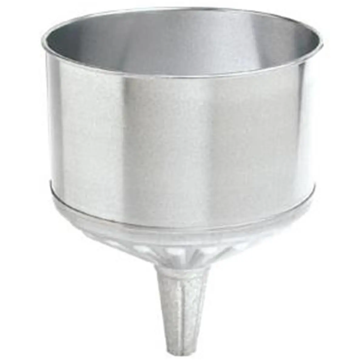 212 MAIN Steel Funnel with 1" OD Tip & Screen - 8qt Capacity, 9-1/2" Diameter, 12" Total Height, Plews PLW75-004 for Workshop, Sports & Outdoor Cycling Equipment, 1" Od Tip With Screen, 8 Quart Capacity