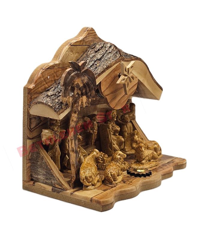 Olive Wood Nativity 6