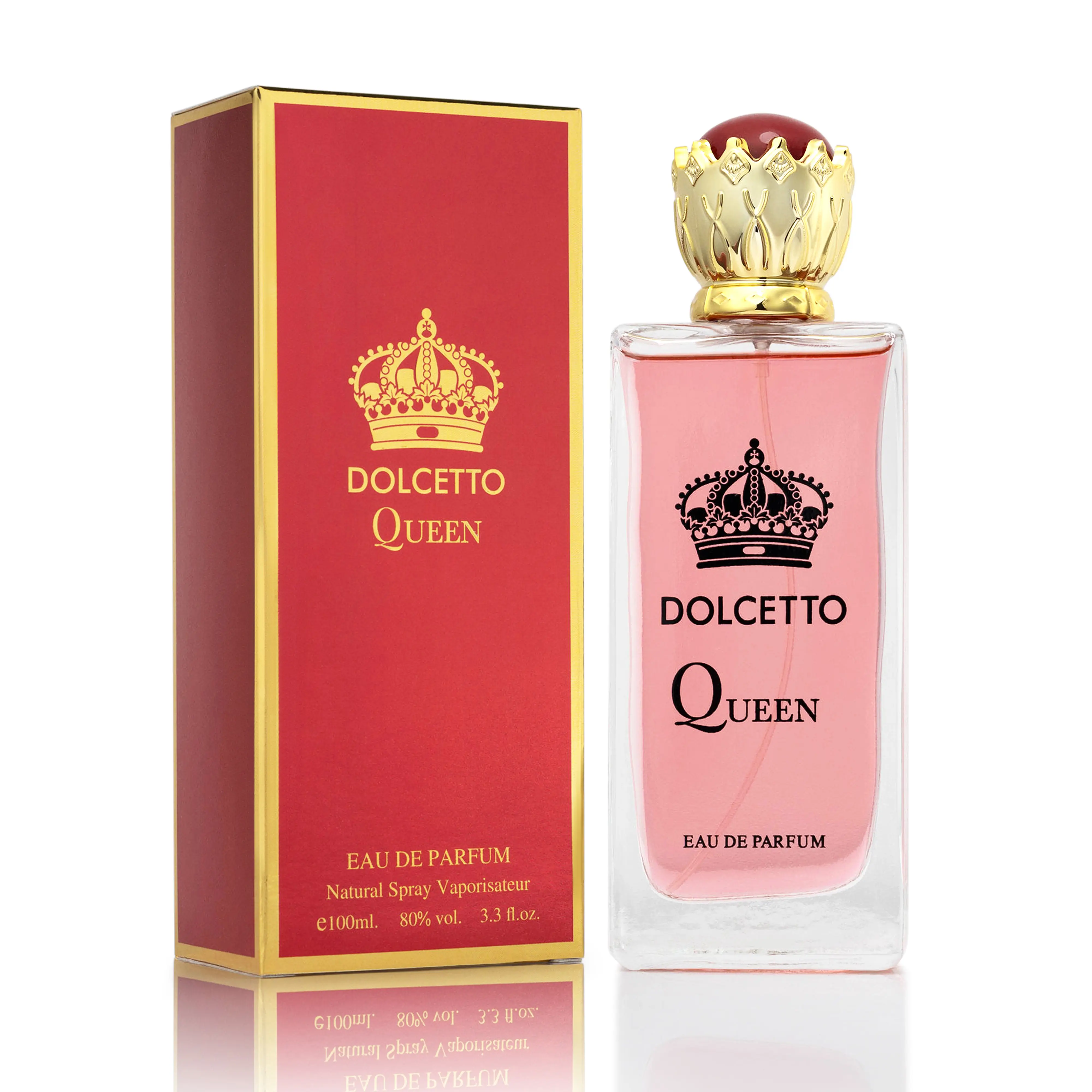 Urban Collection Dolcetto Queen Eau De Parfum - Floral Fruity Fragrance with Apple Water Lily & Osmanthus 100ml Spray in Elegant Paper Box Regular Edition, Everyday Wear, Edp