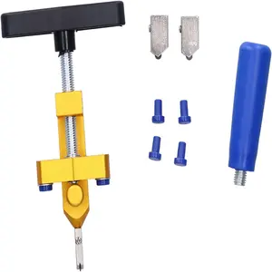 Manual Glass Tile Cutter Tools, Hand Tile Cutter, Hand Breaking Pliers with Tungsten Steel Blades, Glass Cutter Hand Tool for 3-15mm Ceramic tiles 2-in-1 cutting machine