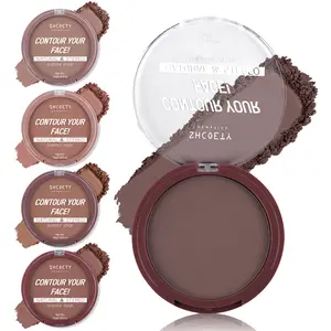 SHCOETY 5-color contouring powder matte long-lasting waterproof oil-control loose powder non-sticking non-removing makeup foundation