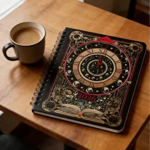 2026 Weekly Planner - Witchy Celestial Productivity Organizer, Daily Life & Work Notebook, Perfect Personal Use & Gift for Journal Lovers