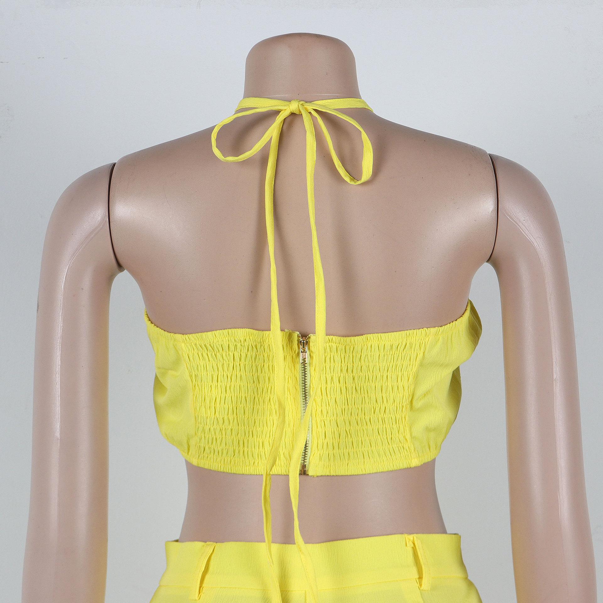 Style Sexy Ripped Fitted Two-Piece Nightclub Outfit