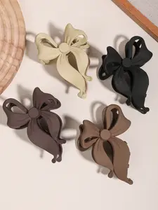 Bowknot Design Hair Claw, Cute Hair Accessories for Women & Girls, Minimalist Headwear Suitable for Thick Hair, Fashion Hair Accessories for Party, Daily Clothing Decor, Hair Clip Set