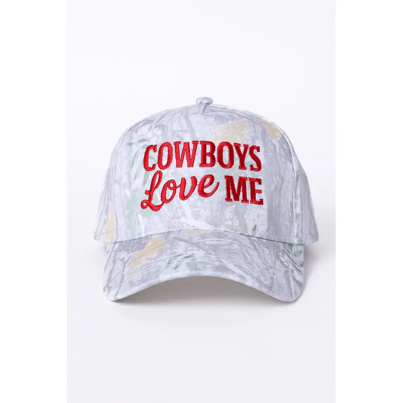 Cowboys Love Me Trucker Hat