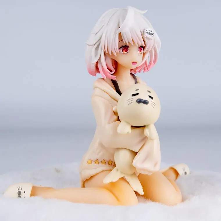 13cm Vicootor Plastic Kawaii Shirakami Haruka Sleepwear Ver. Anime & Manga Action Figure - Default, Toy Doll for Anime Collectors, Boxed Christmas Gift